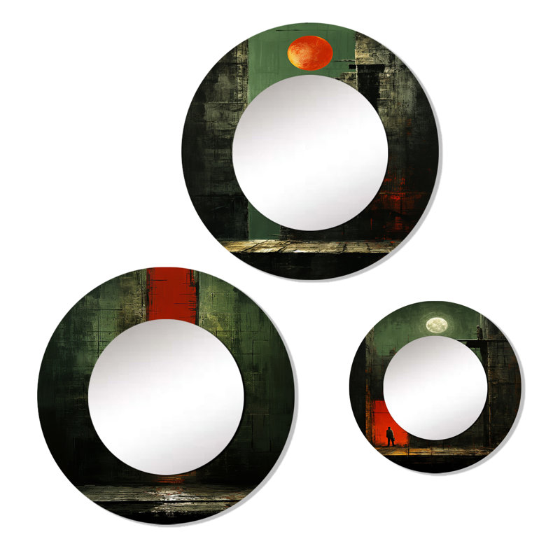Silers Round Wall Mirror