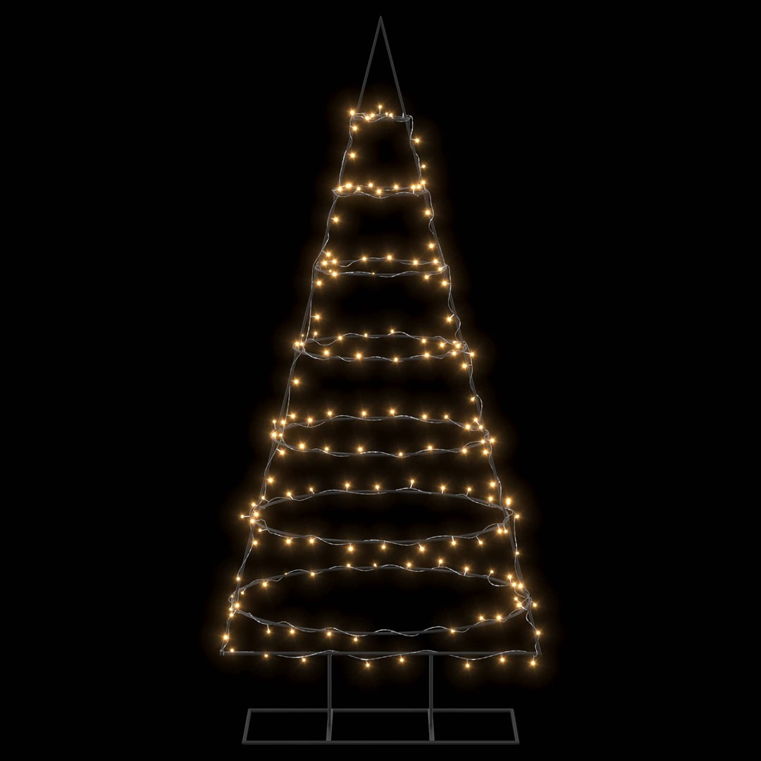 vidaXL Metal Christmas Tree with Stand KUOPIO Steel Modern Christmas Tree - Image 4