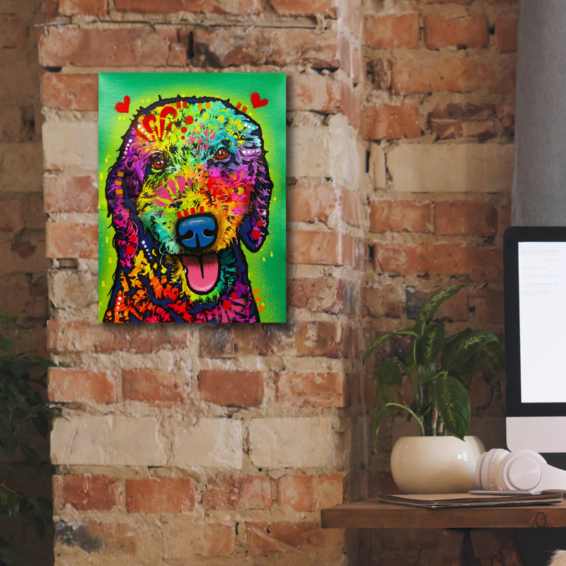 'Depth' by Dean Russo Canvas Wall Art, 16" H x 12" W x 0.75" D