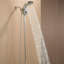 Pomme de douche 2-en-1 avec pommeau de douche mural 5 jets à haute pression-131494260