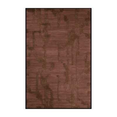 Tapis abstrait lavable à la machine