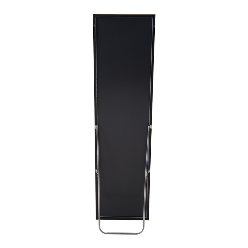 Metal Rectangle Mirror, Black