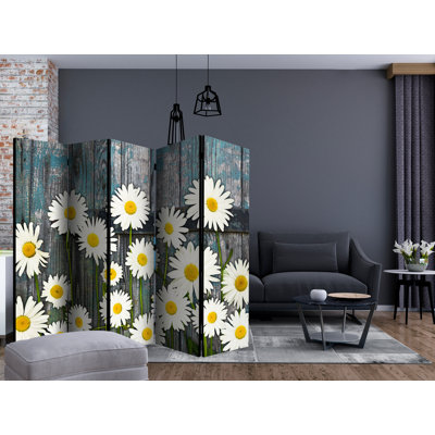 Crescio 172cm H Folding Room Divider
