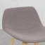 Tabouret Mid-Century moderne 2 pièces -, nappe ouatée, housse de siège 2 tabourets, tissu tissé, pour différents espaces