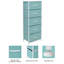 Commode avec 5 tiroirs - Meuble de rangement haut pour meubles-89245273