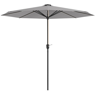 Nikiyah 265cm Market Parasol