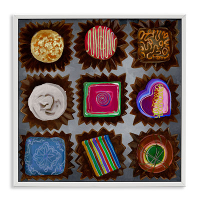 Œuvre d'art giclée encadrée grise par Liz Jardine