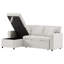 3 Seater Fabric Corner Sofa -263486817
