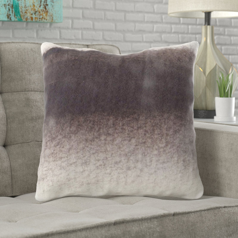Coussin watercolour Loganville, Microsuède, Intérieur