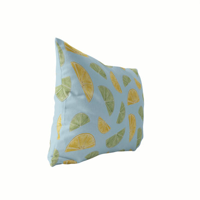 Summer Limes & Lemons Outdoor Pillow