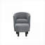 Ensemble de fauteuil demi-tonneau et repose-pieds 25,5 po For Cool For Classic