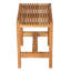 Banc de douche en teck Hieu-24426307