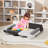 12 Pcs Kids Couch Sofa,Velvet Modular Toddler Couch for Playing, Creativity, Sleeping, Versatile Fold Out Baby Play Couch Set for Kids Room, Playroom, Bedroom Furniture-1967791961