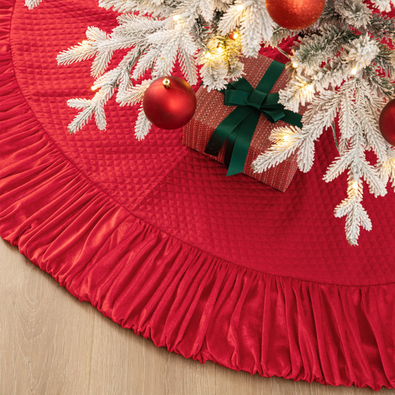 Tree Skirt, Red