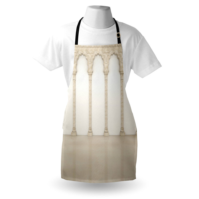 No Pattern Bib Apron