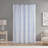 50" Poly Printed Curtain Panel with Tufted Stripe and Lining-2037462720