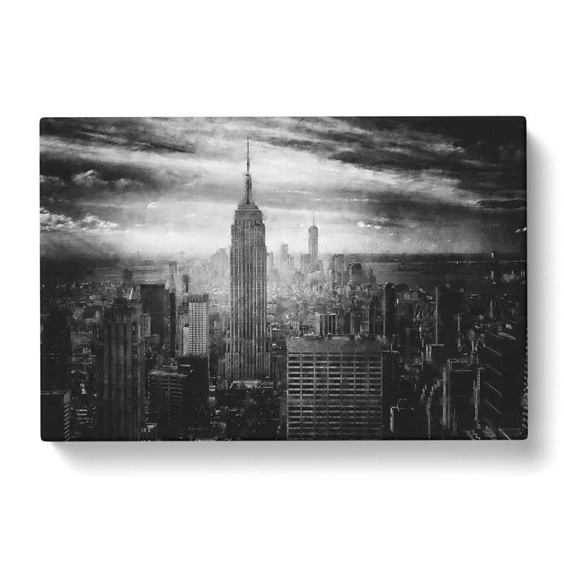 New York Skyline Vol.9 - Wrapped Canvas, 50cm H x 76cm W x 3cm D