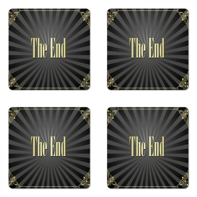 Square 4 Piece Coaster Set