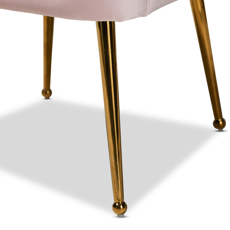 Fauteuil Iziaha, Rose clair
