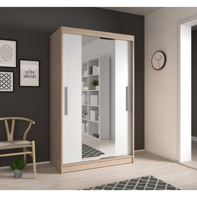 Hakim 2 Door Manufactured Wood Wardrobe