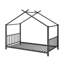 Lit plateforme simple en métal-1370734594