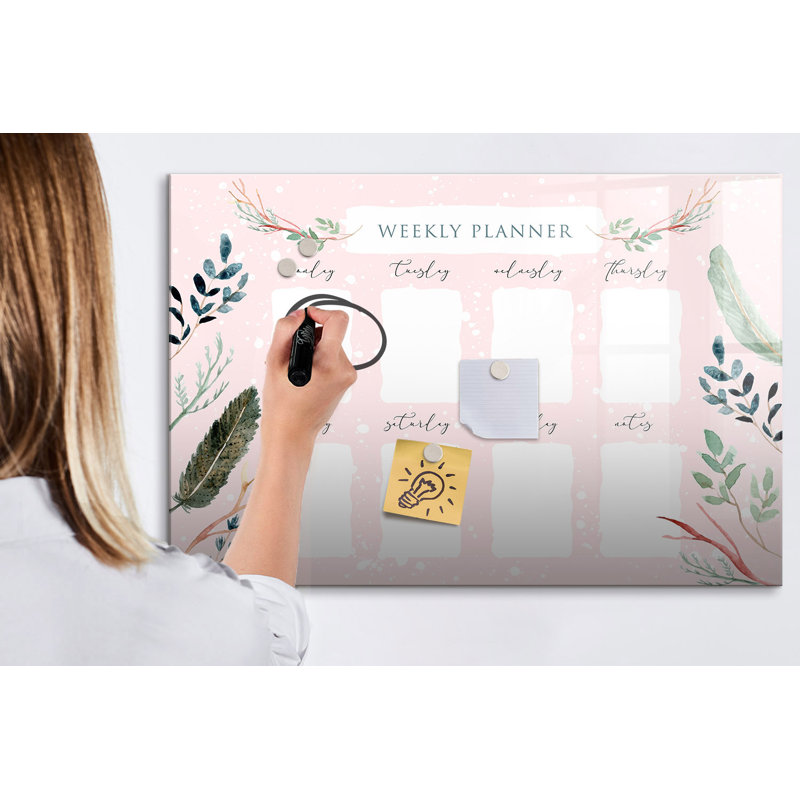 Magnetic Glass Dry Erase Board