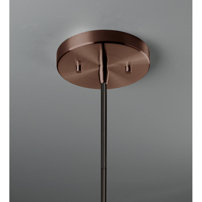 Breeona Radiance Collection 1 - Light Cone Pendant Accents - LED, Dark Bronze, Carbon Matte Black