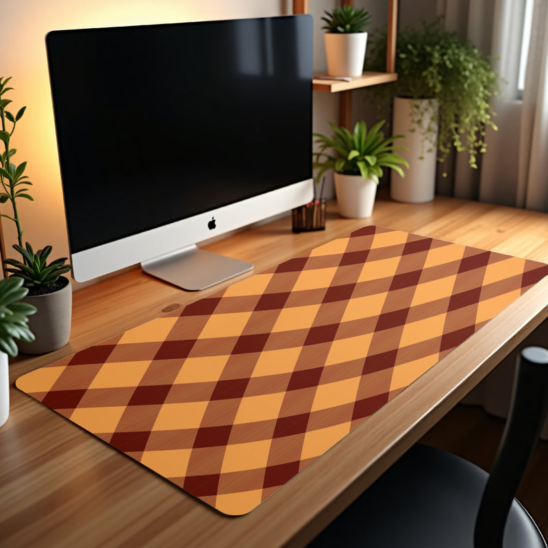 Polyester Desk Pad, 31.5x15.5