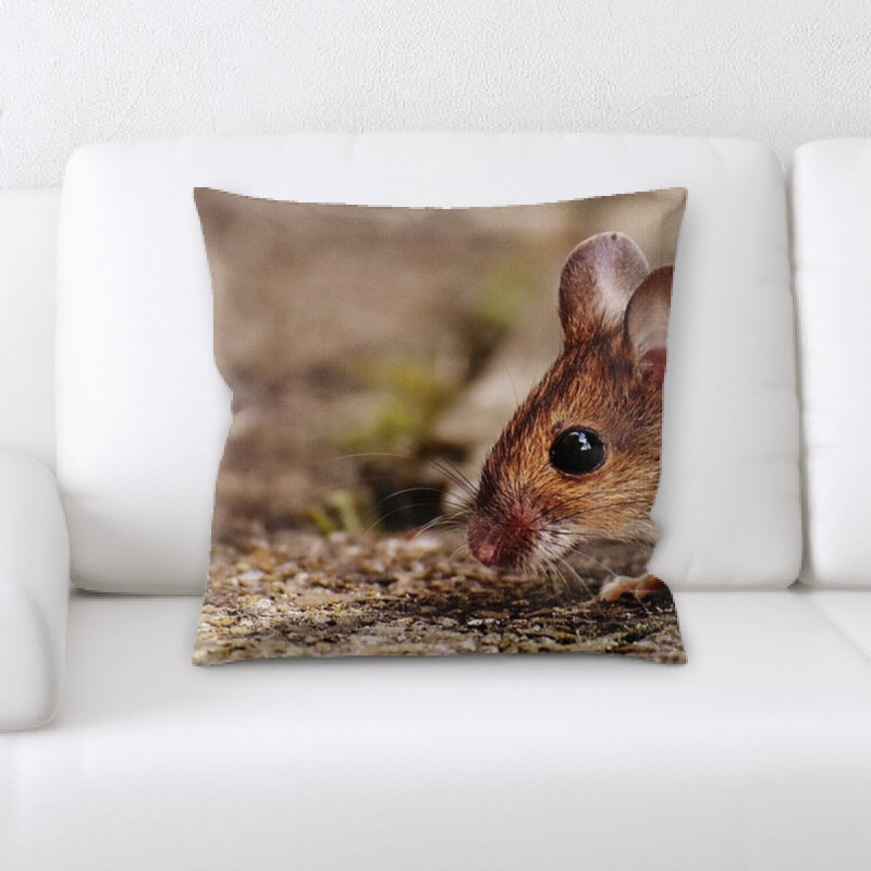 Coussin de souris jeté