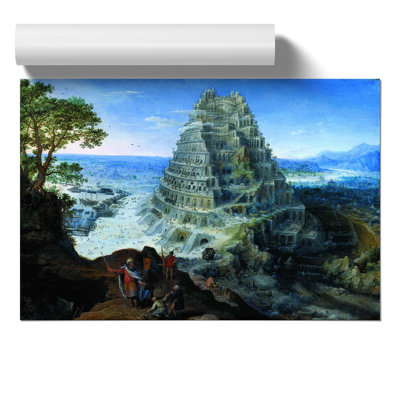 Babel by Pieter Bruegel The Elder - No Frame Painting