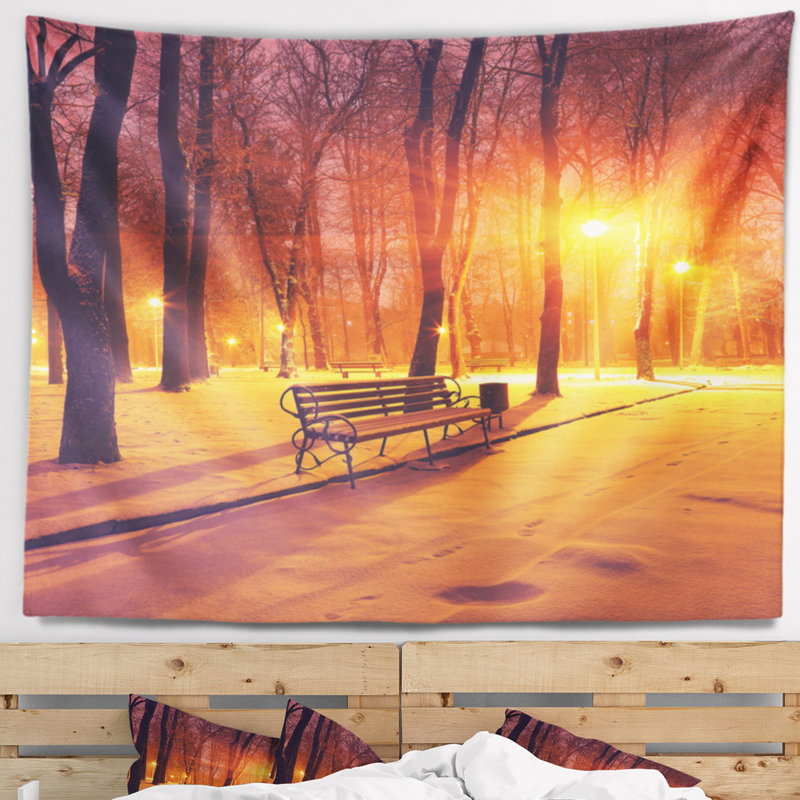 Polyester Tapestry, 50" H x 60" W