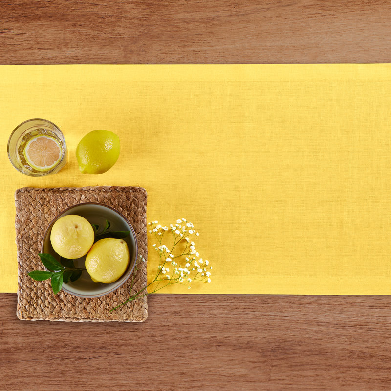 100% Pure Linen Table Runner - Fete
