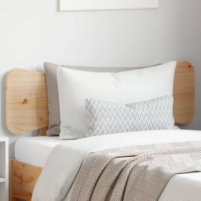 Meleka Solid Wood Panel Headboard