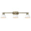 Plafonnier semi-encastré 3 lumières Bryannah-107150112-107150119