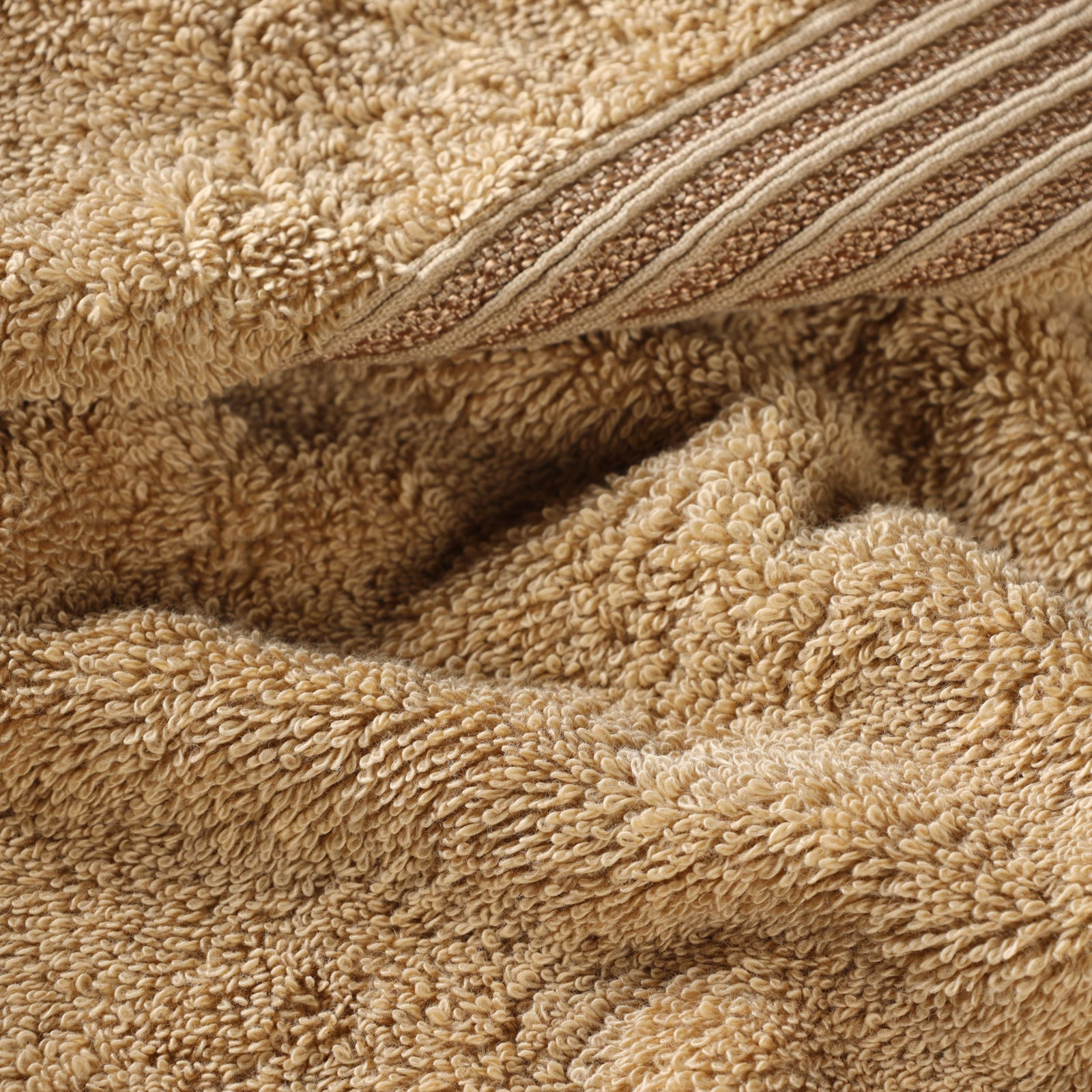 Oleg Egyptian Cotton Washcloth Set, Toast