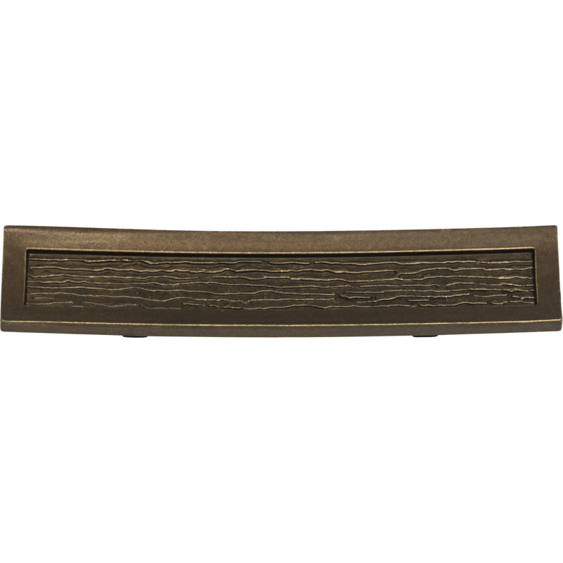 Burnished Bronze 3" Modern Bar Pull Handle with Mounting Hardware