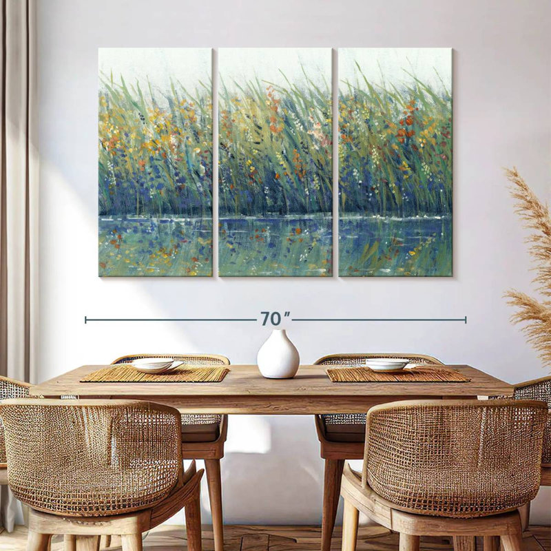 Alvord Wildflower Reflection I, H 42 po x l 65 po