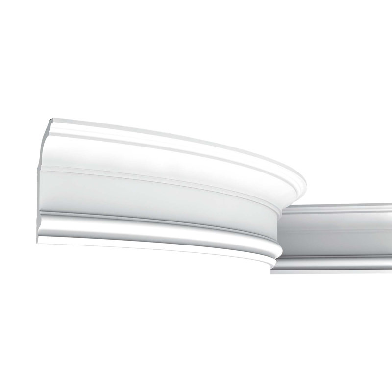 Polyuréthane flexible, blanc apprêté H 5 1/2 po x l 78 po x P 2 3/8 po