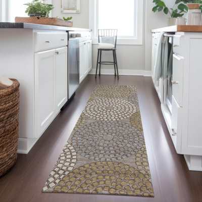 Tapis intérieur / extérieur mâle avec envers antidérapant