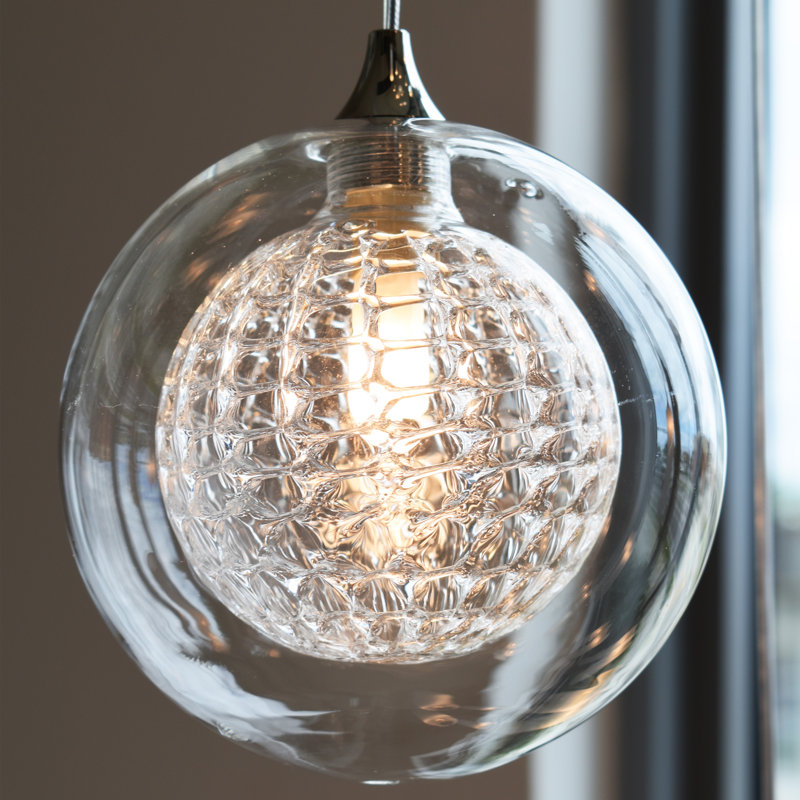 Reflection Breeze Pendant Lights, Satin Nickel