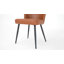 Chaises de salle à manger rembourrées modernes en similicuir (ensemble de 2)-1926161365-1924579675