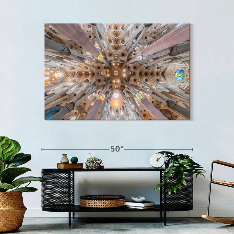 Lilie La Sagrada Familia - plafond II, H 32 po x l 48 po