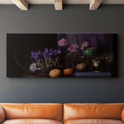 Moody Still Life  V- Gallery Wrapped Canvas -Ready to Hang