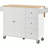 Groningen Solid Wood Top Kitchen Island-392043305