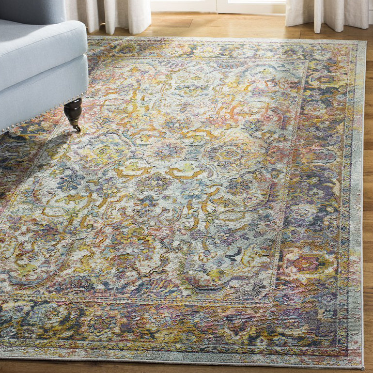 Green Oriental Hand Woven Area Rug, Rectangle 122 x 183 cm