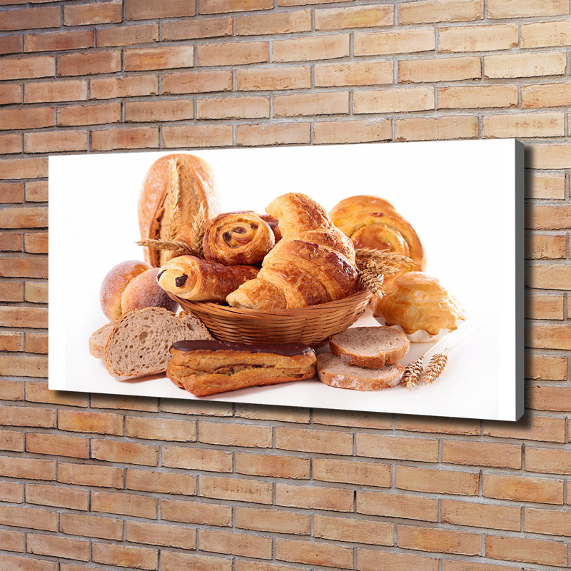 Bread - Print, Wrapped Canvas, 60cm H x 120cm W x 2cm D