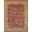 Wool Oriental Area Rug in Brown/Red-1412842789