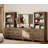 Entertainment Center With Bookshelves, Farmhouse TV Stand For 70 Inch TV, Wood Media Console With Adjustable Shelves And 12 Storage Drawers For Living Room, Bedroom,Brown-1420462890