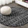 Kateshia Moroccan HYPE Boho Vintage Diamond Black/Ivory Rug