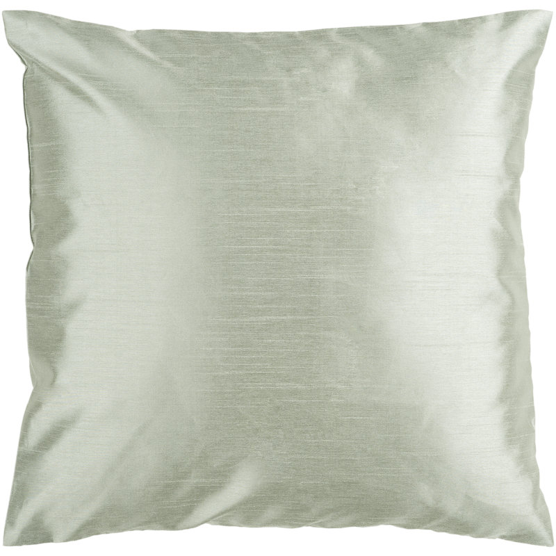 Coussin décoratif , H 18 po x l 18 po x P 4 po, Vert, Polyester